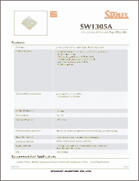 Click here to download SW1305A Datasheet