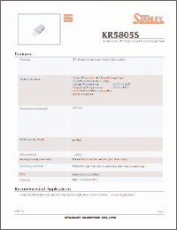 Click here to download KR5805S Datasheet