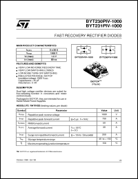 Click here to download BYT230PIV-1000 Datasheet