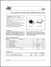 Click here to download L200 Datasheet