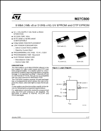 Click here to download M27C800 Datasheet