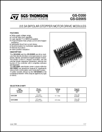 Click here to download GS-D200 Datasheet