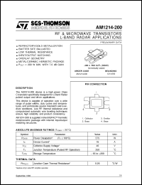 Click here to download AM1214-200 Datasheet