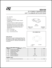 Click here to download SD4100 Datasheet
