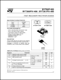Click here to download BYT260PIV-400 Datasheet