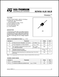 Click here to download BZW50-10 Datasheet