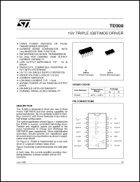 Click here to download TD300 Datasheet