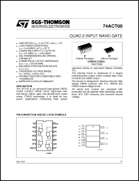 Click here to download HCF4093BM Datasheet