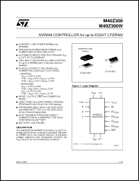 Click here to download M40Z300 Datasheet