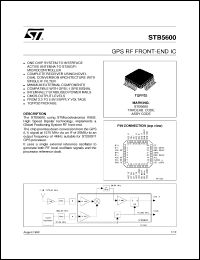 Click here to download STB5600 Datasheet