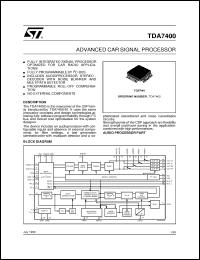 Click here to download TDA7400 Datasheet
