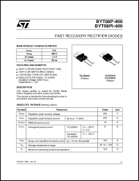 Click here to download BYT08PI-400 Datasheet