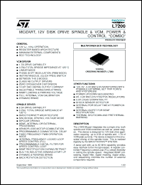 Click here to download L7200 Datasheet