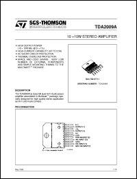 Click here to download TDA2009A Datasheet