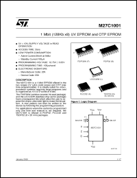 Click here to download M27C1001 Datasheet