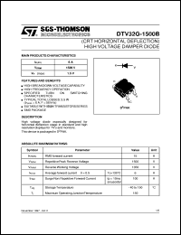 Click here to download DTV32G-1500 Datasheet