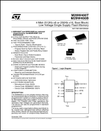 Click here to download M29W400 Datasheet