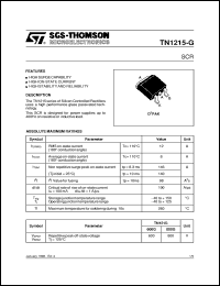 Click here to download TN1215-600G Datasheet