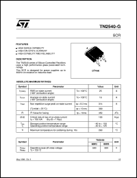 Click here to download TN2540-600 Datasheet