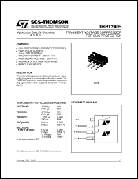 Click here to download THBT200S Datasheet