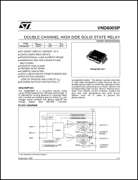 Click here to download VND600SP Datasheet