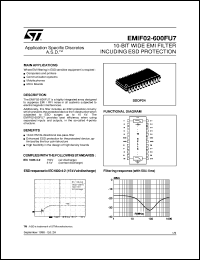 Click here to download EMIF02-600FU7 Datasheet
