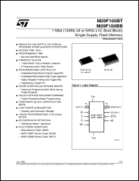 Click here to download M29F100BB Datasheet