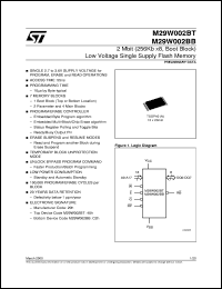 Click here to download M29W002BT Datasheet