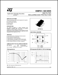 Click here to download EMIF01-10018W5 Datasheet