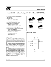Click here to download M27W401 Datasheet