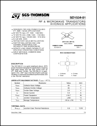 Click here to download SD1534-01 Datasheet