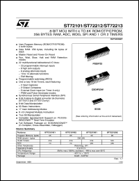 Click here to download ST72T101G1 Datasheet