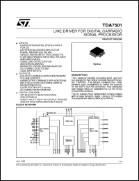 Click here to download TDA7501 Datasheet