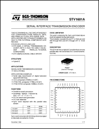 Click here to download STV1601A Datasheet