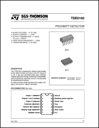 Click here to download TDE0160 Datasheet