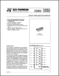 Click here to download ULQ2801A Datasheet