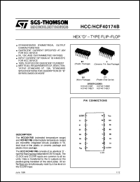 Click here to download HCF40174 Datasheet