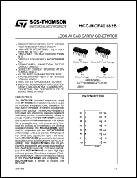 Click here to download HCF40182 Datasheet