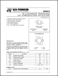 Click here to download SD4013 Datasheet