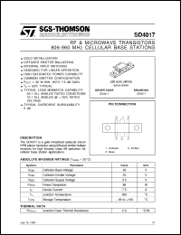 Click here to download SD4017 Datasheet