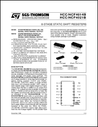 Click here to download HCF4021B Datasheet