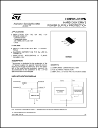 Click here to download HDP01-0512N Datasheet