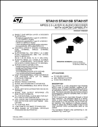 Click here to download STA015T Datasheet