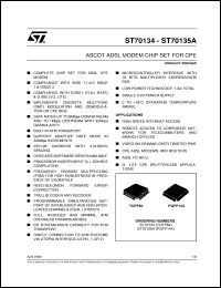 Click here to download ST70134 Datasheet