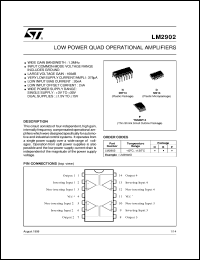 Click here to download LM2902D Datasheet
