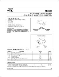 Click here to download SD2902 Datasheet