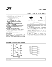 Click here to download 74LVQ02 Datasheet