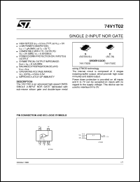 Click here to download 74V1T02 Datasheet