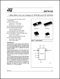 Click here to download M27W102 Datasheet