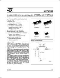 Click here to download M27W202 Datasheet
